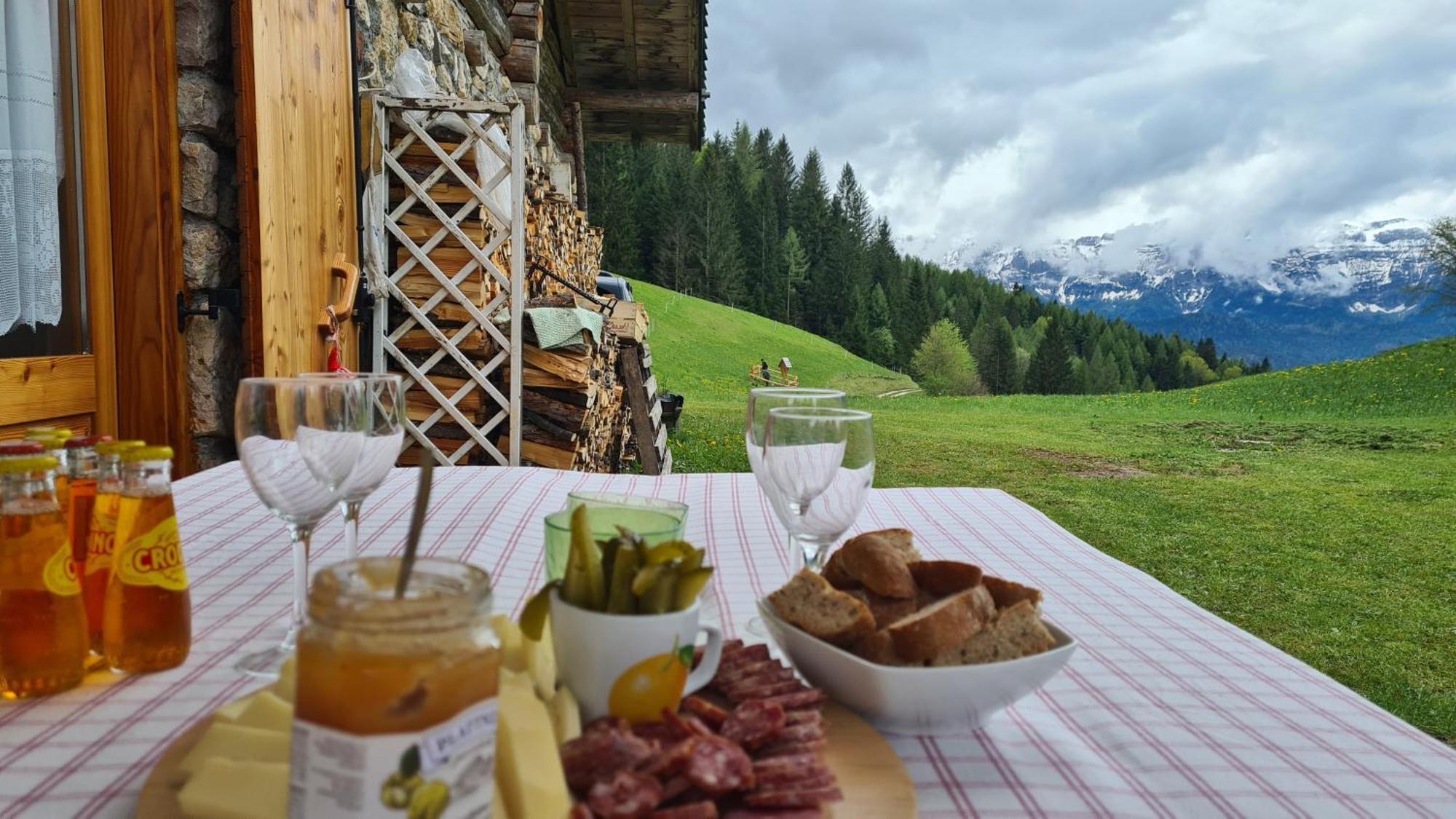 Baita Pra Petina Pale Di San Martino Siror Dış mekan fotoğraf